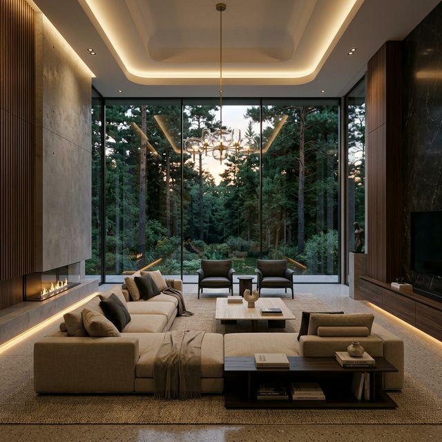 Architecture d'Intérieur Moderne